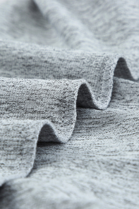 Asymmetric Dew Shoulder Long Sleeve Top