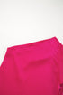 Asymmetric Ruffle Sleeve Smooth Satin Finish Elegant Blouse