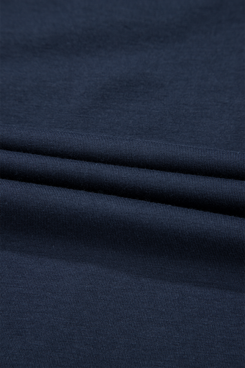 Asymmetric Seam Detail Short Sleeve Knit Top
