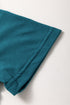 Asymmetric Seam Detail Short Sleeve Knit Top