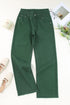 Asymmetrical Crossed Waist Raw Hem Shift Denim Jeans