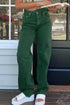 Asymmetrical Crossed Waist Raw Hem Shift Denim Jeans