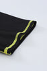 Athletic Zip Front Short Sleeve One Piece Swimsuit
