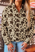 Western Cow Print Cargo Pocket Denim Jacket