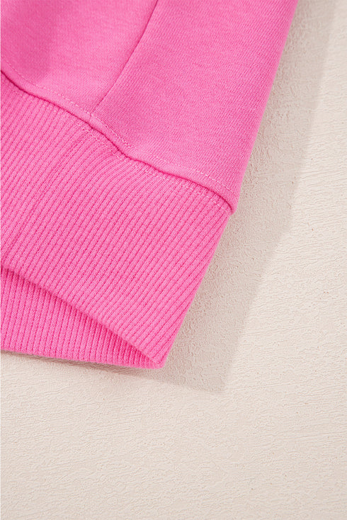 Active Collared Pullover And Central Seam Pant Set