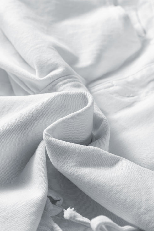 Bow Knot Side Detail Loose Wide Leg Jeans