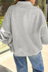 Sequin Pumpkin Face Mock Neck Tunic Sweatshirt