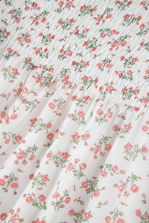 The Briarwood Manor Ruffled Midi Dress