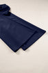 Cowl Neck Drawstring Pullover Wide Leg Athleisure Pant Set