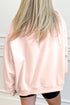 Cowboy Rodeo Print Western Mock Neck Sweatshirt