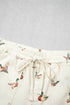 Wild Duck Mallard Print Drawstring Stretch Denim Shorts