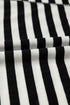 Batwing Sleeve Stripe Crewneck Oversized Cotton Top