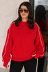 Stand Neck Long Sleeve Regular Fit Sweatshirt