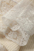 Ribbed Knit Lace Hem Sleeveless Tank