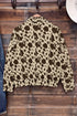 Western Cow Print Cargo Pocket Denim Jacket