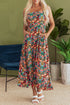 The Coastal Breeze Floral Maxi Dress