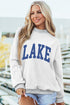 Polyester Mock Neck Graphic Print Reversible Sweatshirt