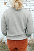 Beanie Ghost Iced Coffee Graphic Crewneck Sweatshirt
