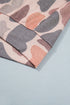 Mock Neck Camouflage Print Western Pullover Sweatshirt