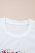 Believe Graphic Print Soft Stretch Crewneck Tee