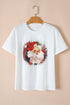 Believe Graphic Print Soft Stretch Crewneck Tee