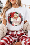 Believe Graphic Print Soft Stretch Crewneck Tee
