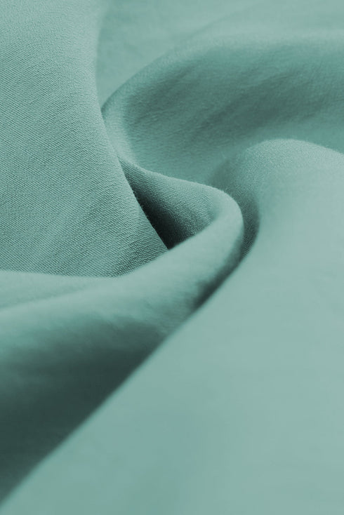 Billowy Sleeves Pocketed Shirt