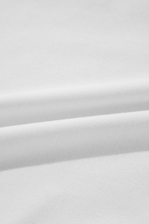 Birthday Queen Varsity Letter Patch Crew Neck Sweatshirt