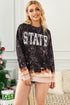 Black Bleached Sweatshirt