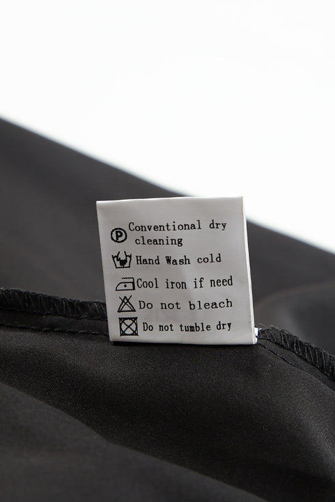 Black Embroidered Swiss Dot Texture Plus Size Blouse