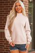 Blessed Varsity Letter Graphic Oversized Sweatshirt