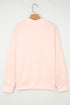 Blessed Varsity Letter Graphic Oversized Sweatshirt