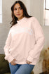 Blessed Varsity Letter Graphic Oversized Sweatshirt