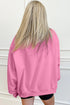 Blessed Varsity Letter Graphic Oversized Sweatshirt