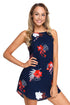 Blooming Print Sleeveless Dress