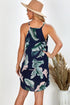 Blooming Print Sleeveless Dress