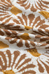 Bohemian Abstract Plant Print A Line Maxi Dress