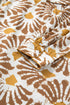 Bohemian Abstract Plant Print A Line Maxi Dress