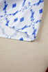 Bohemian Floral Geometric Patchwork Puff Sleeve Babydoll Blouse