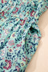 Bohemian Floral Patchwork Wide Leg Spaghetti Strap Jumpsuit