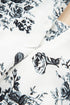 Bohemian Floral Print High Waist Ruffle Split Maxi Skirt
