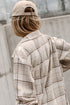 Bohemian Floral Print Notched V Neck Short Sleeve Blouse