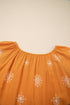 Bohemian Floral Print Notched V Neck Short Sleeve Blouse