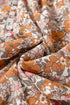 Bohemian Floral Print Puff Sleeve Button Front Collared Shirt