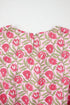 Bohemian Floral Print Puffy Cropped Mini Skirt Two Piece Dress