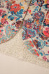 Bohemian Floral Print Sherpa Lined Fleece Hooded Jacket