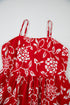 Bohemian Floral Print Spaghetti Strap Empire Waist Maxi Dress