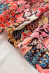 Bohemian Floral Print V Neck Long Sleeve Blouse