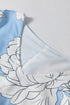 Bohemian Floral V Neck Tiered Plus Size Maxi Dress