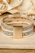 Bohemian Heart Rhinestone Magnetic Buckle Alloy Bracelet
